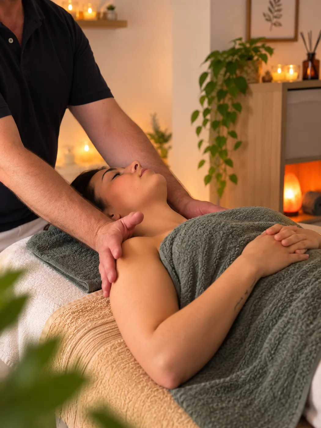 Massage dos nuque